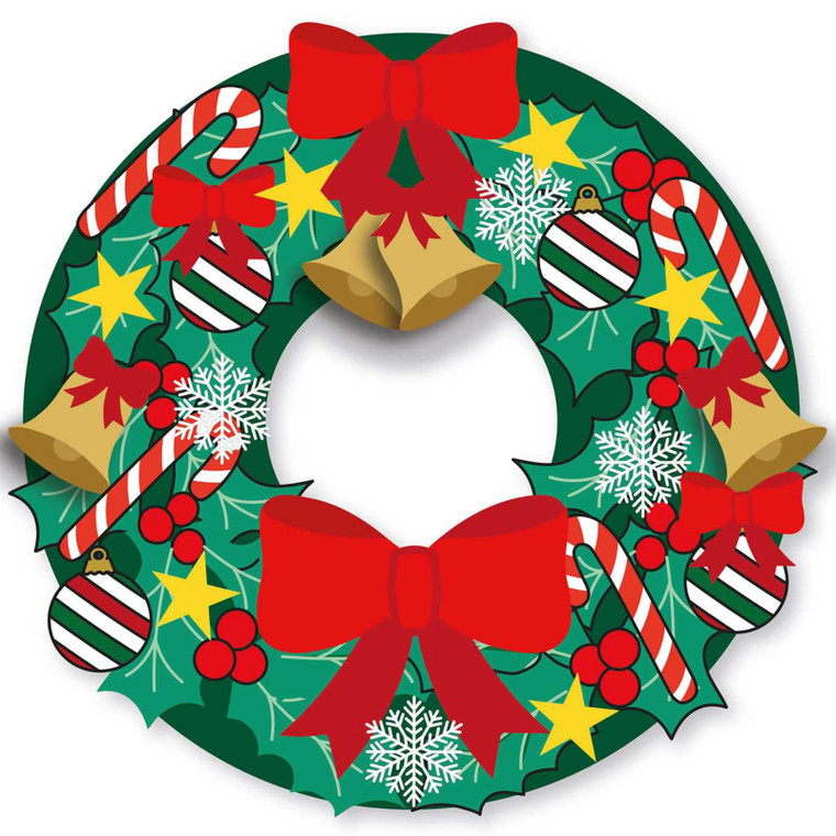 DIY Christmas Wreath Kit Festive Activity