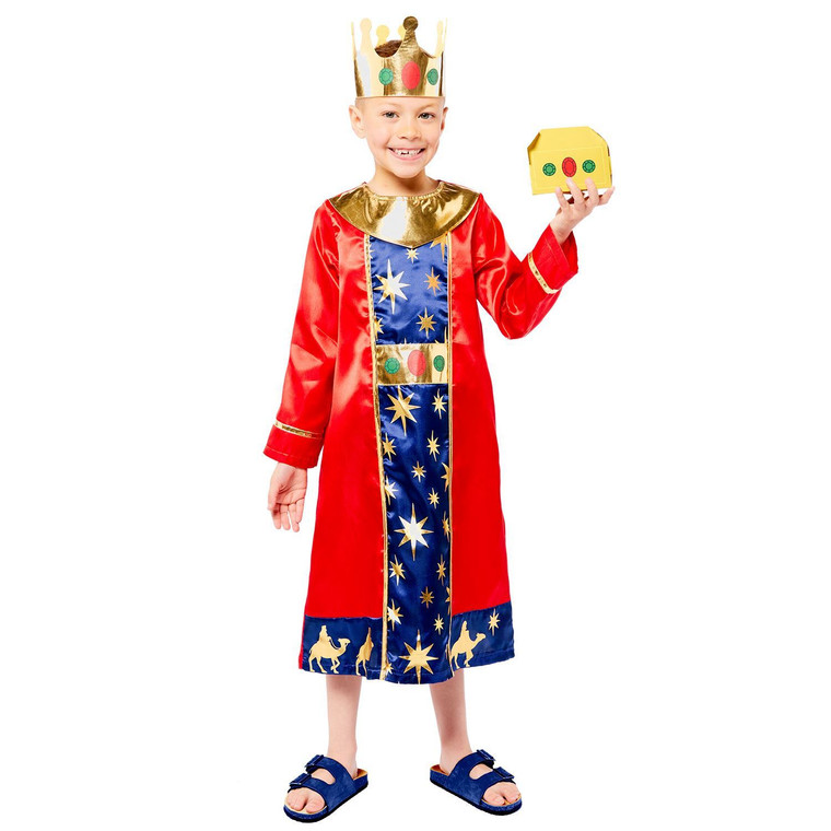 Boys Nativity Wise Man Fancy Dress Costume