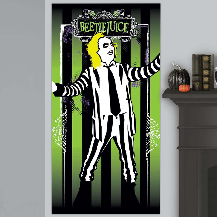 Beetlejuice Halloween party Wall Decoration