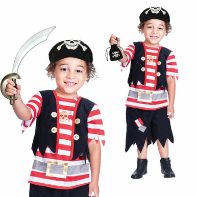 Children's Pirate Ship Mate Fancy Dress Costume