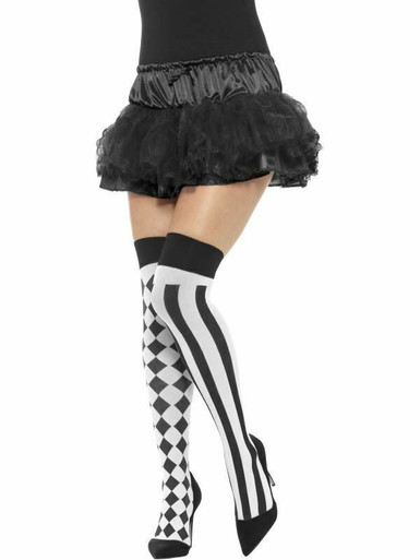 Ladies Sexy Stockings Adults Fish Net French Maid Hold Ups Hosiery Fancy  Dress - Fancy Dress VIP