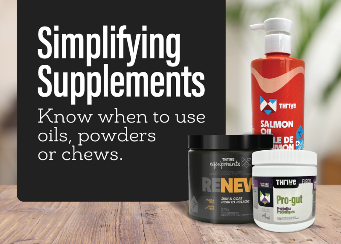 Simplifying Supplements Simplifying Supplements