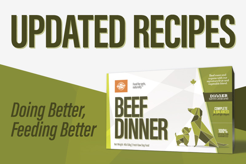Doing Better, Feeding Better: Big Country Raw’s 2025 Recipe Update 