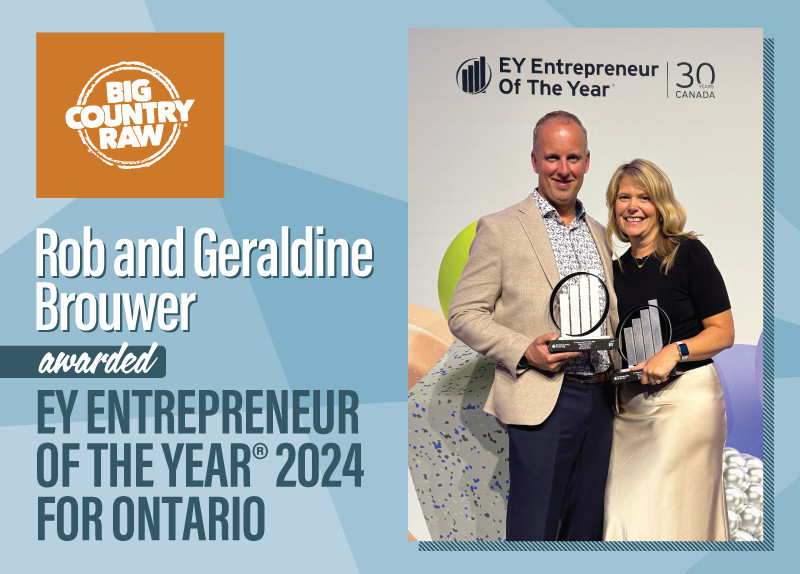 Rob and Geraldine Brouwer Awarded EY Entrepreneur Of the Year® 2024 for Ontario