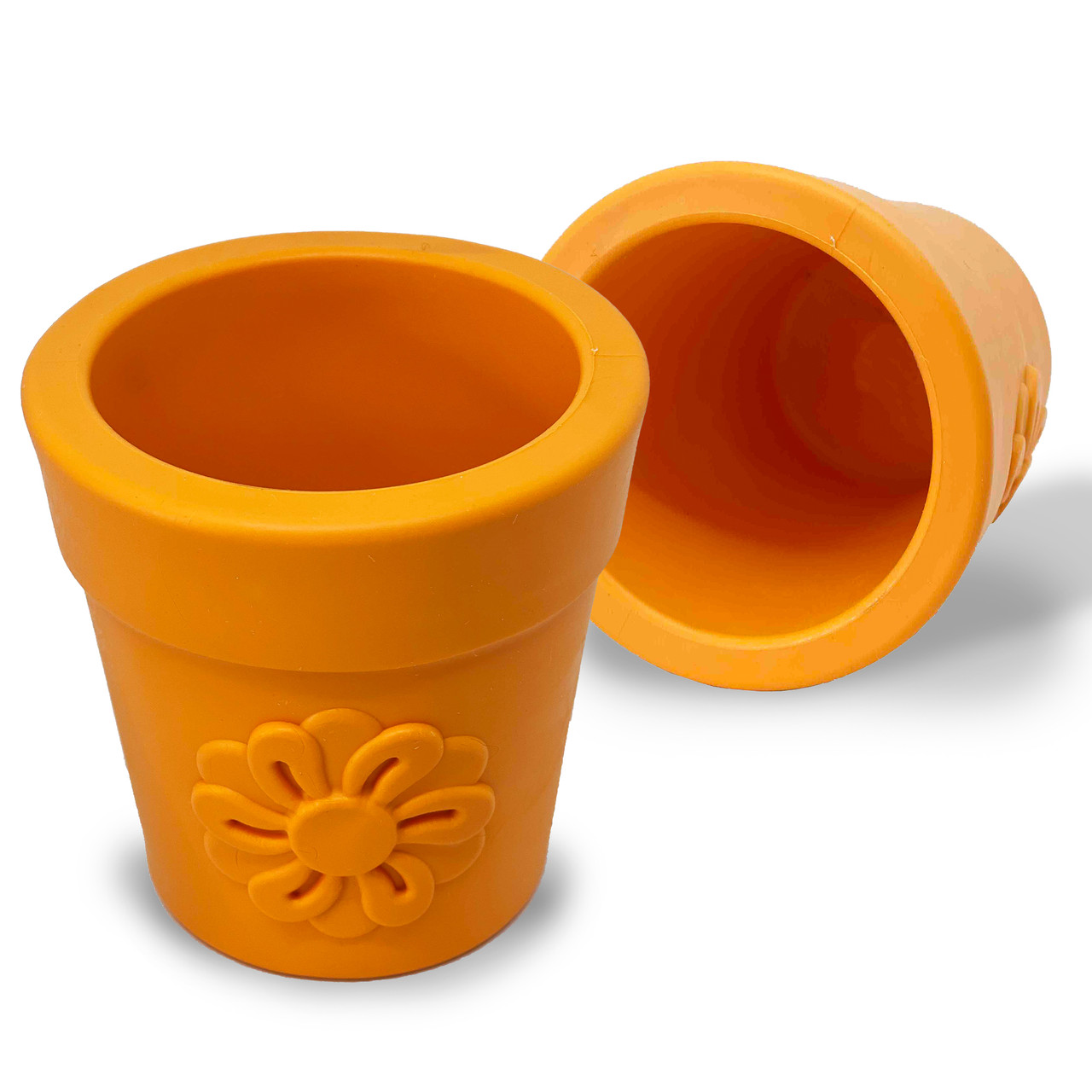 SodaPup eCup Flower Pot - Orange