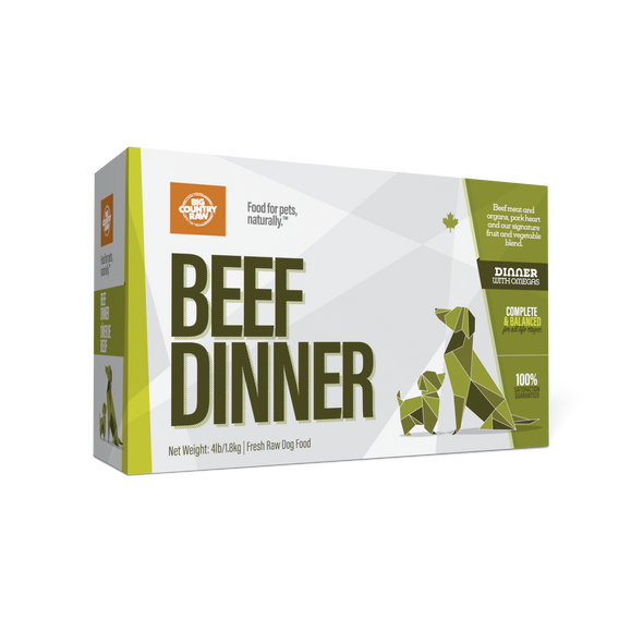 Dîner de bœuf Boîte de 4 lbs