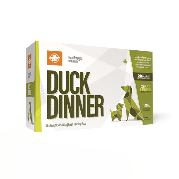 Duck Dinner 4 lb Carton