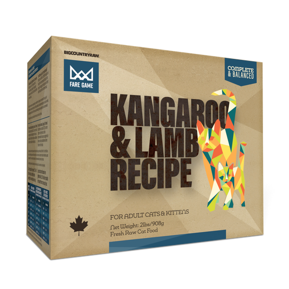 Kangaroo & Lamb Recipe 2 lb