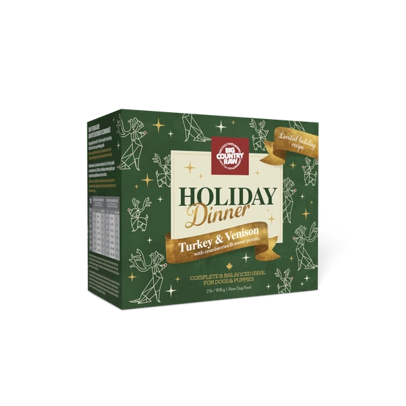 Holiday Dinner Turkey Venison Box 