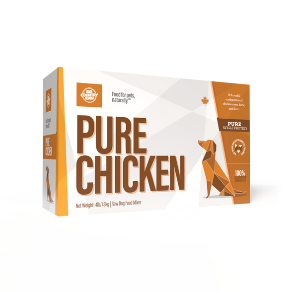 Pure Chicken 4 lb Carton