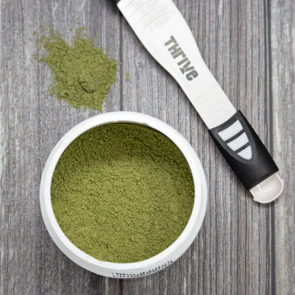 Thrive Fortify Fusion powder with scoop