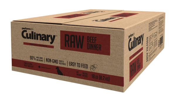 Performatrin Culinary Beef Dinner , 18 lb box