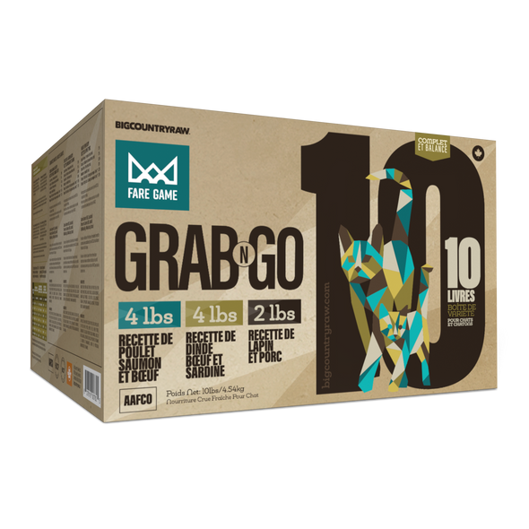 Fare Game Grab N Go 10lb Box - French