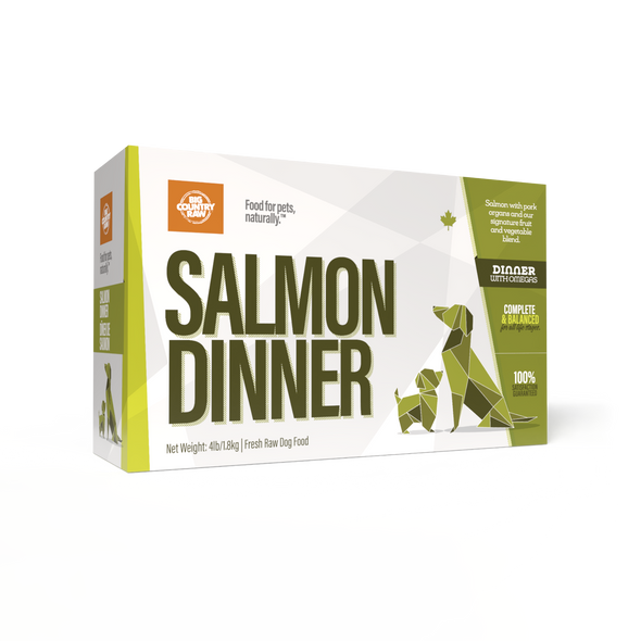 Dîner de saumon Carton de 4 livres
