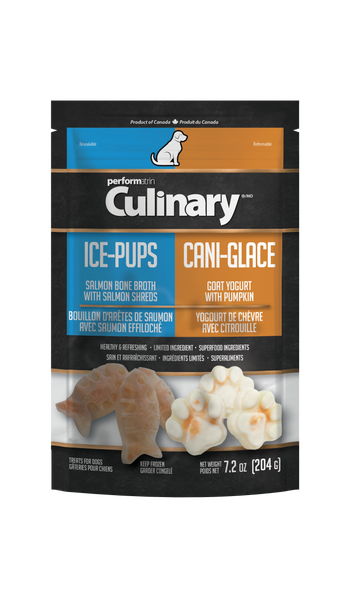 Performatrin Culinary Ice-Pups Fish Broth and Salmon - 7.2 oz