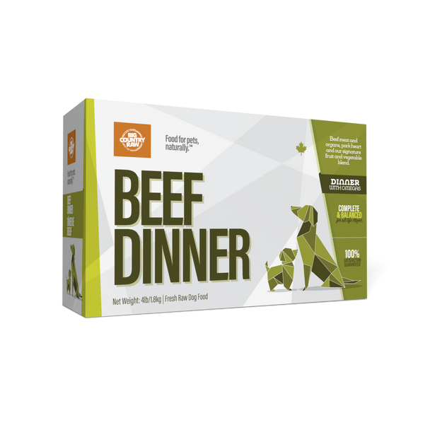 Dîner de bœuf Boîte de 4 lbs