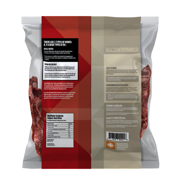 Back of Beef Neck Bag - 2 lb