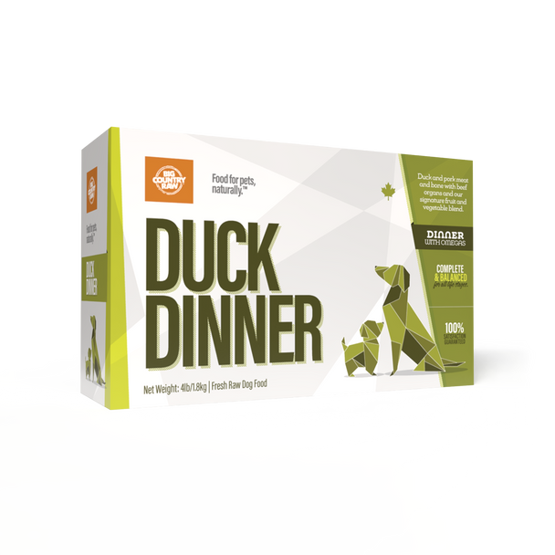 Duck Dinner 4 lb Carton
