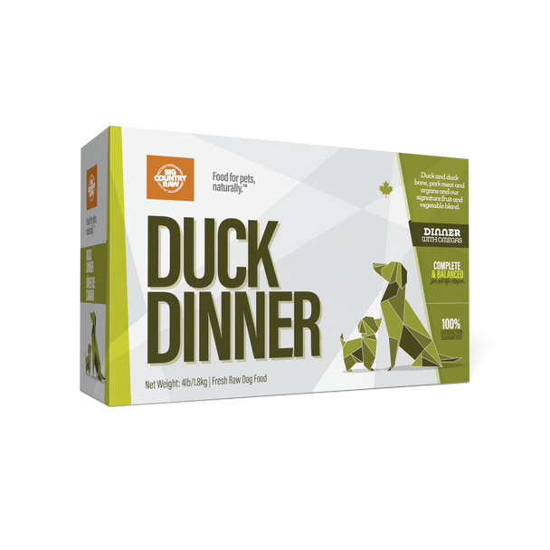 Duck Dinner 4 lb Carton