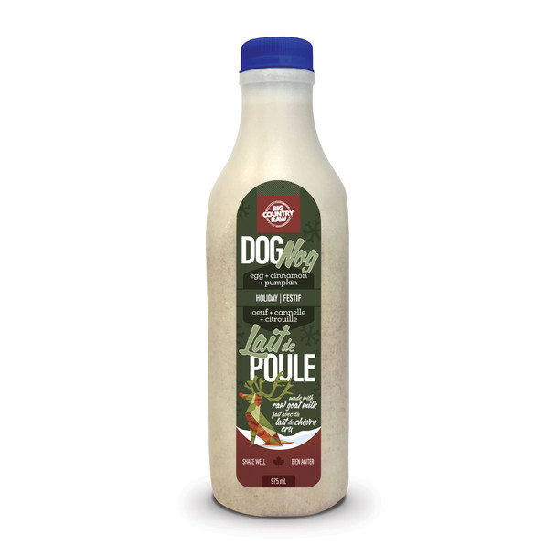Raw Goat Milk Dog Nog  975 mL bottle