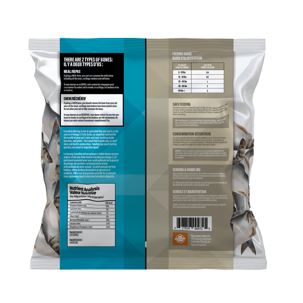 Back of Herring - 1 lb bag