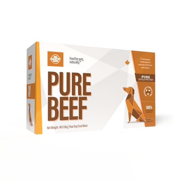 Pure Beef 4 lb Carton