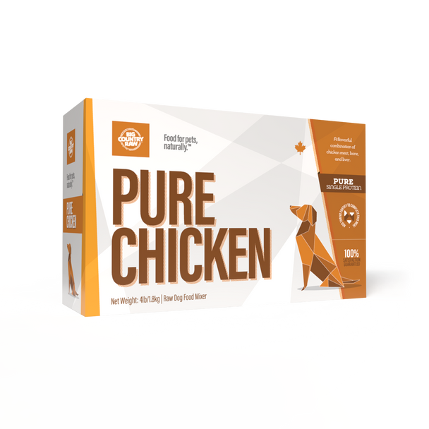 Pure Chicken 4 lb Carton