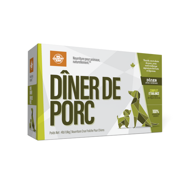 Pork Dinner - 4lb Carton - French