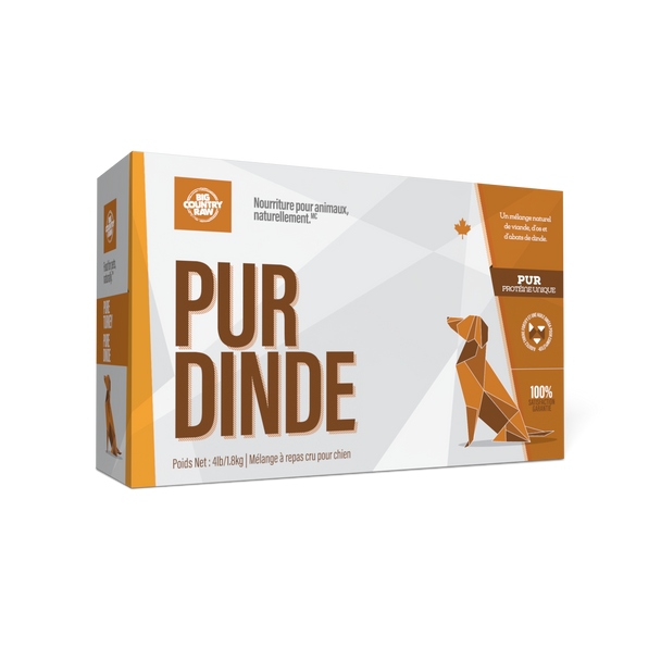 Pure Turkey 4 lb Carton - French