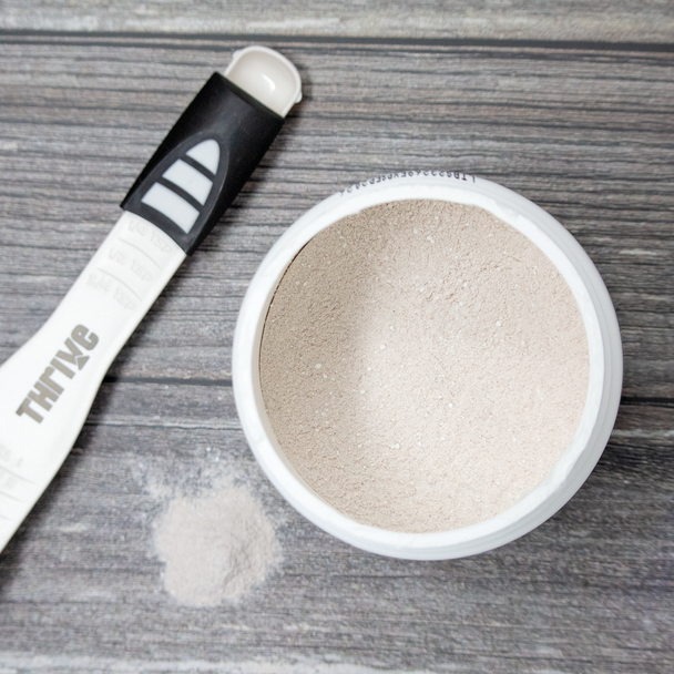 Thrive Bladder Support powder with scoop