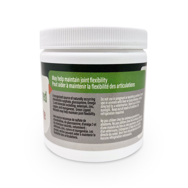 Côté de Thrive Green Lip Mussels paquet de 160 grammes