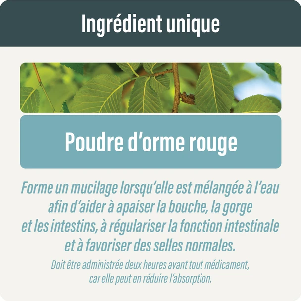 Thrive Slippery Elm Ingredients