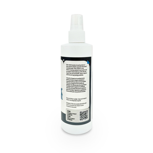 Side of Sliver Shield Spray Bottle