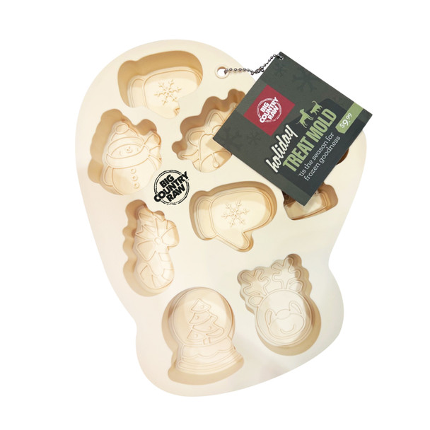 Big Country Raw Silicone Treat Mold - Holiday Mitten