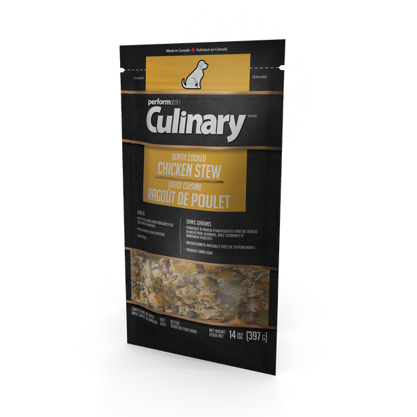 Performatrin Culinary Chicken Stew  14 oz bag side
