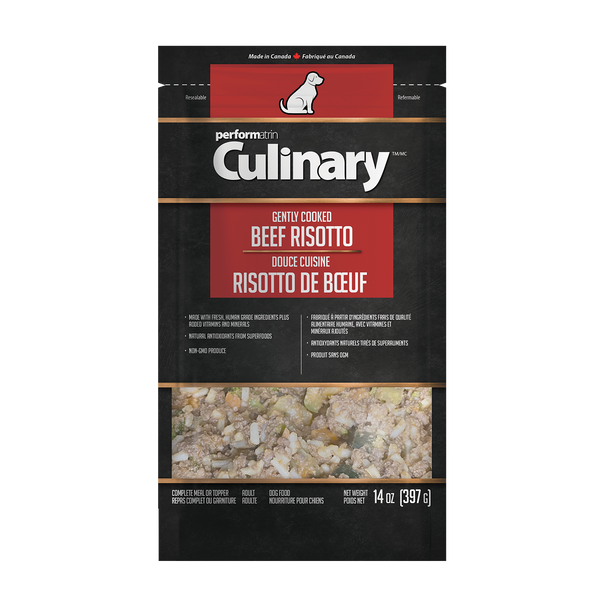 Performatrin Culinary Beef Risotto 14 oz bag