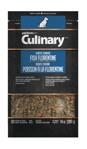 Performatrin Culinary Fish Florentine pouch - 10 x 14 oz