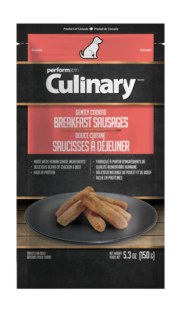 Performatrin Culinary Breakfast Sausages pouch - 7 x 5.3 oz