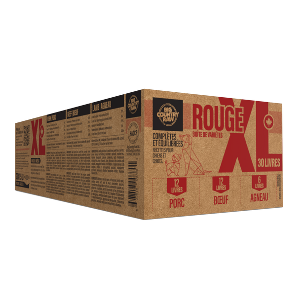 XL Rouge - 30 lb - Français
