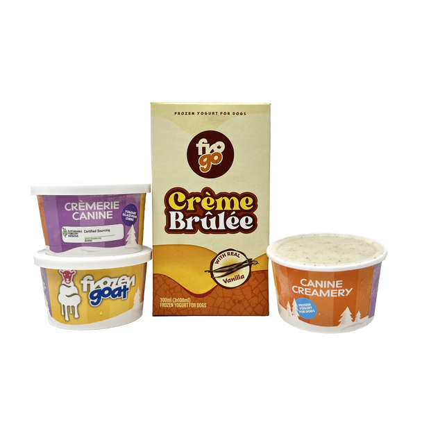 Frozen Goat Creme Brulee - 300 mL