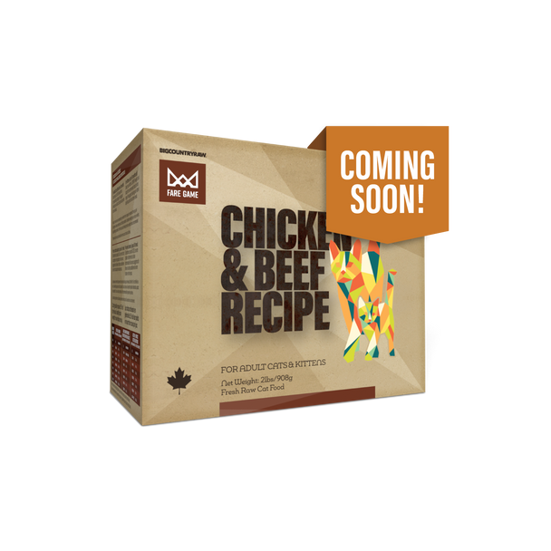 Fare Game - Chicken & Beef Recipe - 2lb Cartons