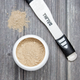 Thrive Slippery Elm powder with scoop