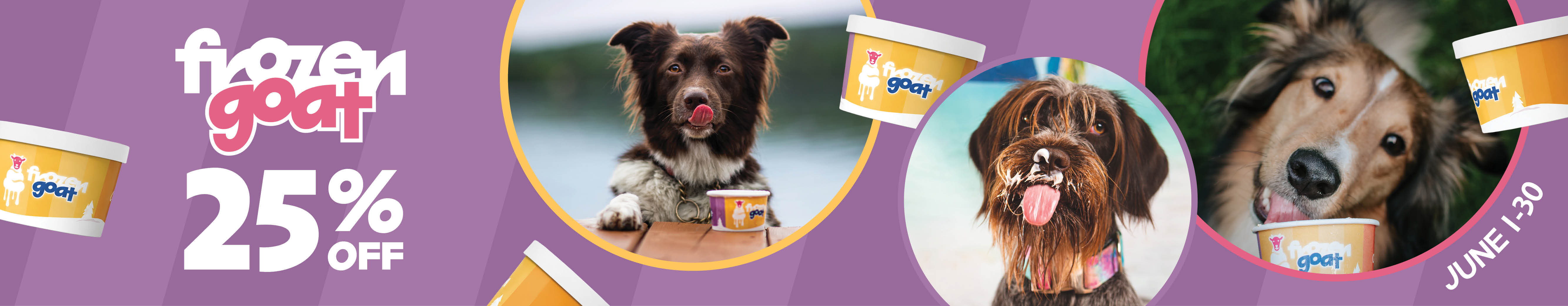 25% OFF Frozen Goat June 1-30