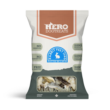 Hero Dehydrated Rabbit Feet - 114 g