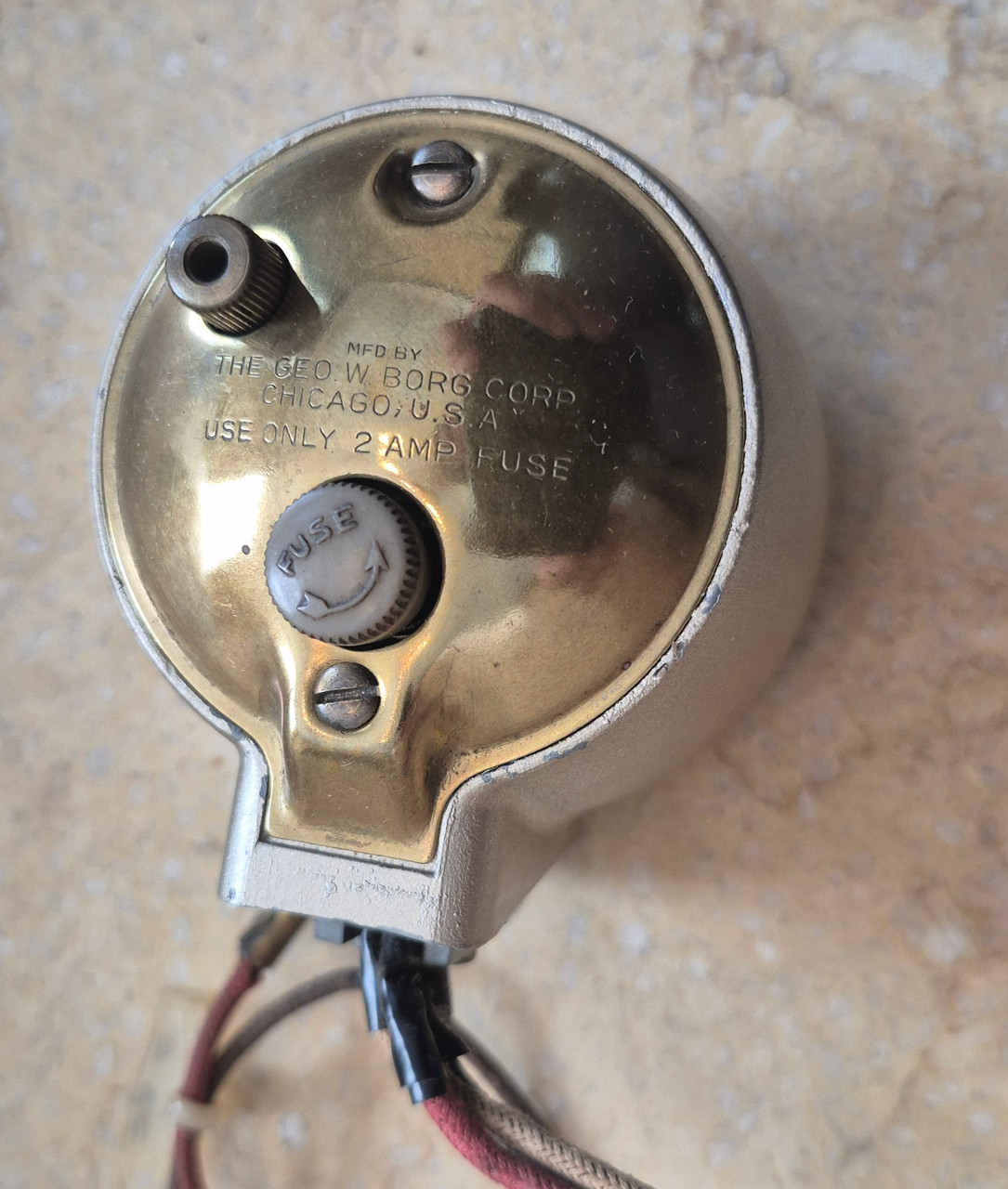 1938 Oldsmobile Clock