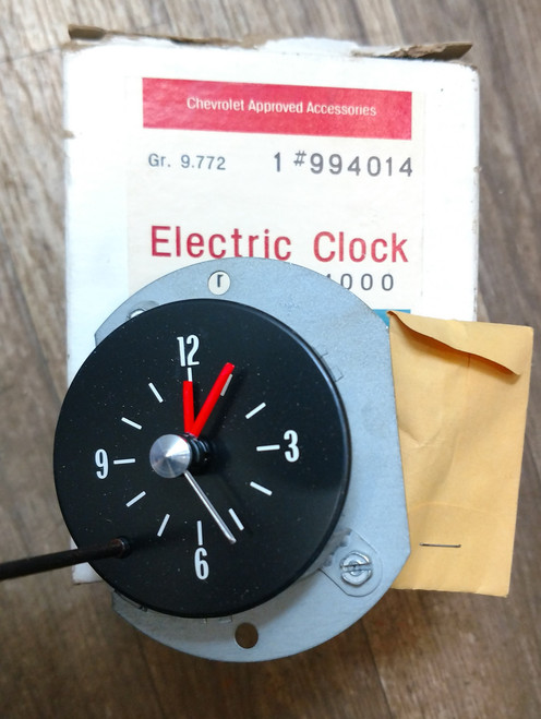 1971 NOS Chevy Vega Chevy II Chevy H clock