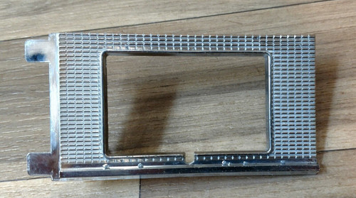 1958 Ford Clock bezel chrome