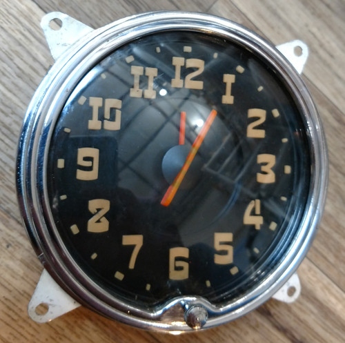 1948 Hudson Clock Excellent Reconditioned also fits 1949 1950 1951 1952 Classic Car Clock Vintage Auto Clock Smiths Classic Car Clocks