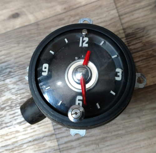 1954-1955 Oldsmobile Clock Black Face