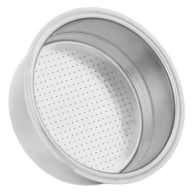 Filtro de Café Reutilizable, Canasta de Filtro Presurizado de Doble Capa de 51mm Cesta de Filtro de Café Accesorios de Cafetera para Portafiltro (Double Cup)
